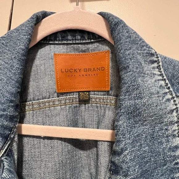 Lucky Brand Classic Blue Jean Jacket - Picture 2 of 3